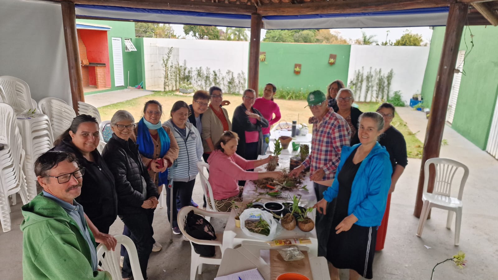 O Curso de Orquídea Foi um Sucesso !